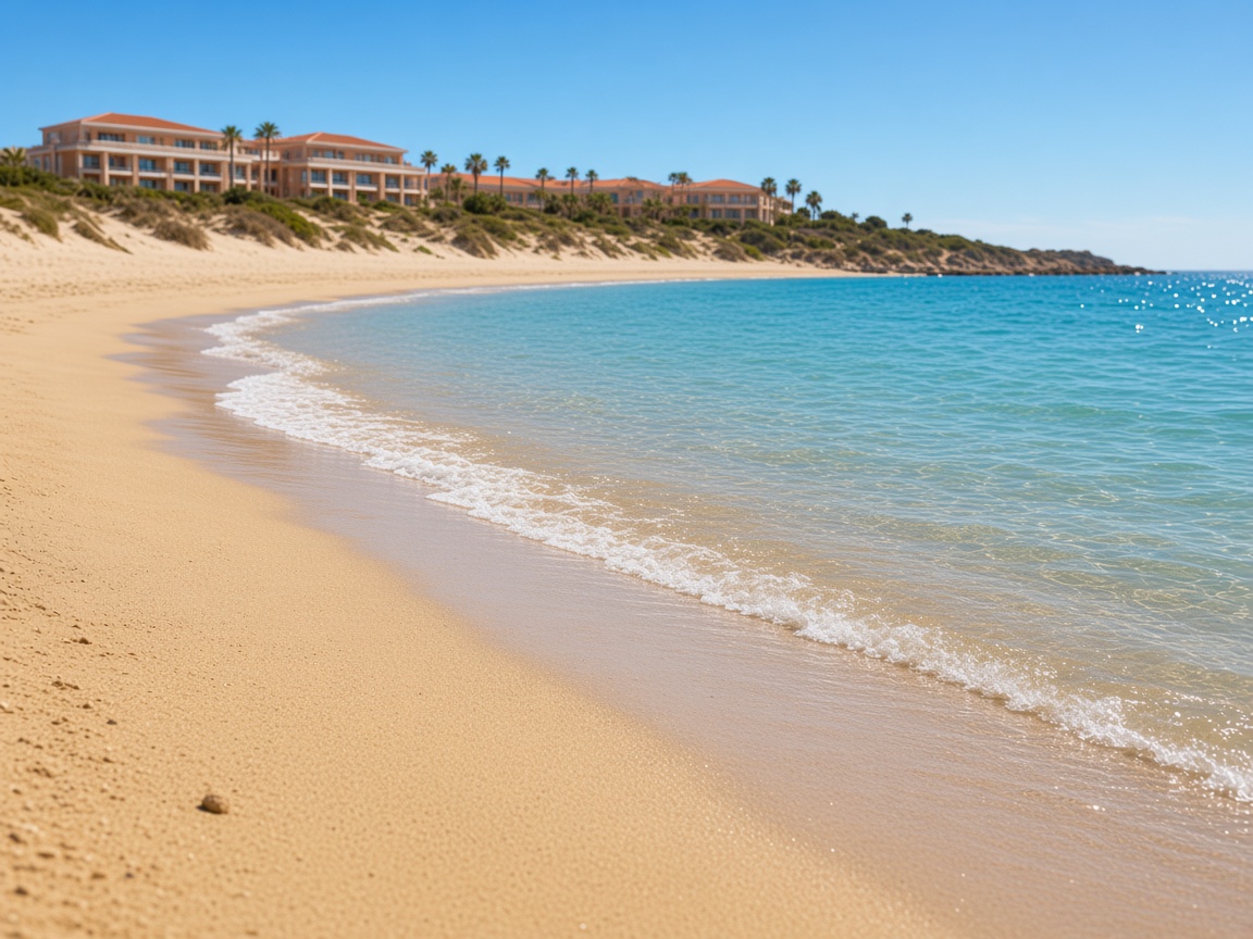 La Barrosa beach in Chiclana de la Frontera